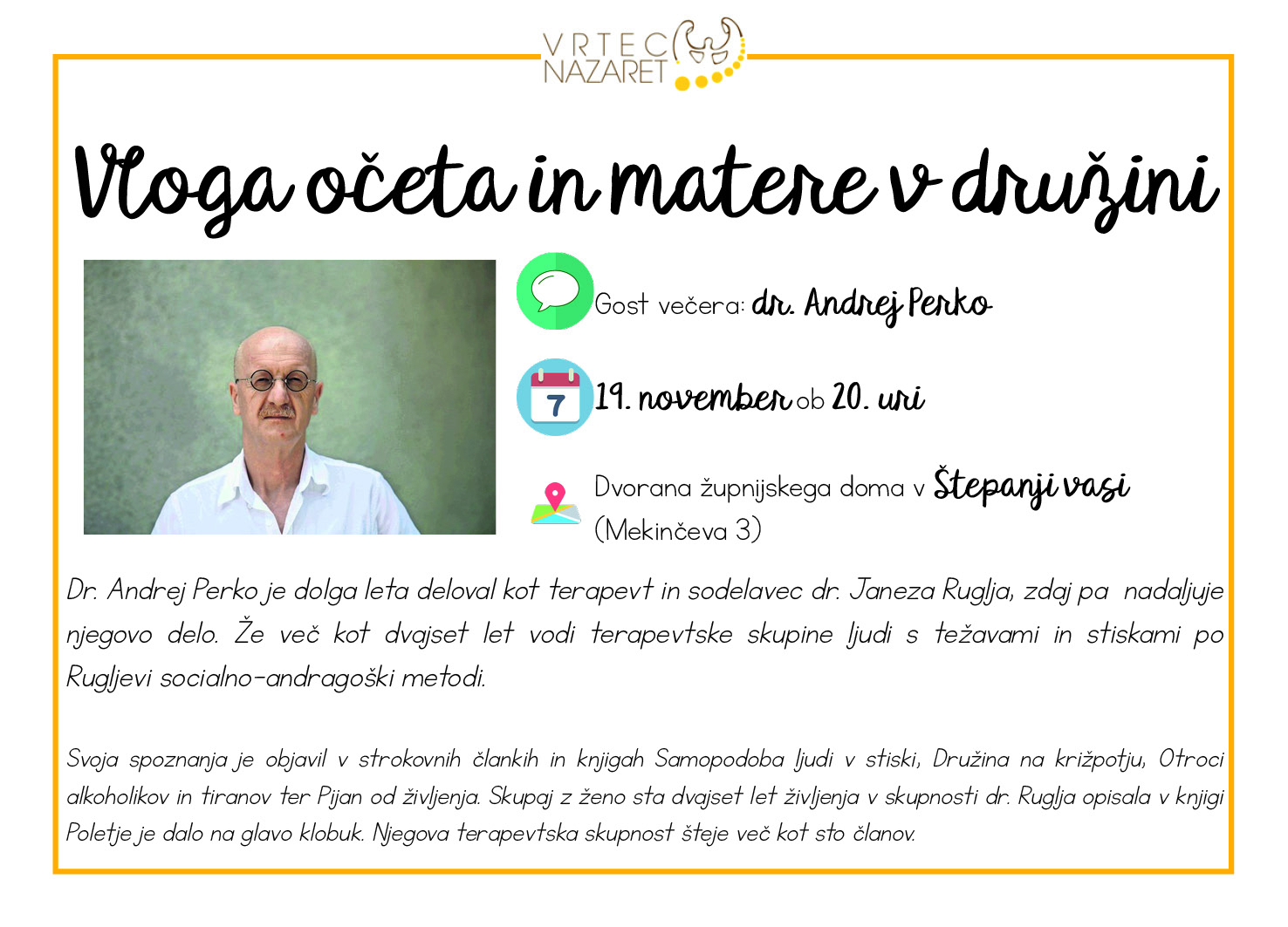 predavanje za starše